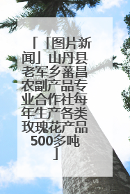 「图片新闻」山丹县老军乡蕃昌农副产品专业合作社每年生产各类玫瑰花产品500多吨
