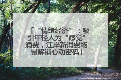 “情绪经济”：吸引年轻人为“感觉”消费，江岸新消费场景解锁心动密码
