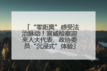 “零距离”感受法治脉动！宣威检察迎来人大代表、政协委员“沉浸式”体验