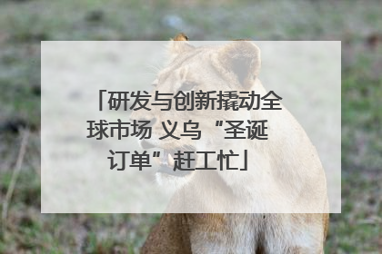 研发与创新撬动全球市场 义乌“圣诞订单”赶工忙