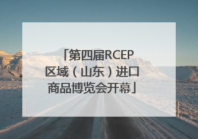 第四届RCEP区域（山东）进口商品博览会开幕