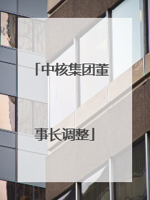 中核集团董事长调整