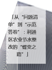 从“问题清单”到“示范答卷”：利通区农业节水整改的“蝶变之路”