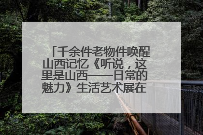 千余件老物件唤醒山西记忆《听说，这里是山西——日常的魅力》生活艺术展在忻州市图书馆开展