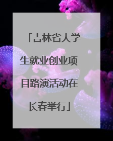 吉林省大学生就业创业项目路演活动在长春举行