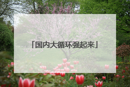 国内大循环强起来