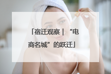 宿迁观察｜“电商名城”的跃迁