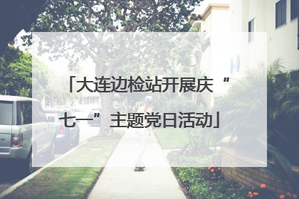大连边检站开展庆“七一”主题党日活动