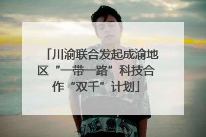 川渝联合发起成渝地区“一带一路”科技合作“双千”计划