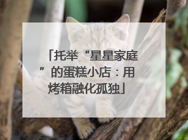 托举“星星家庭”的蛋糕小店：用烤箱融化孤独