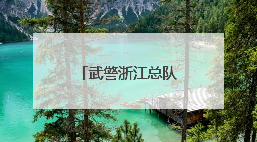 武警浙江总队金华支队开展抗洪抢险演练