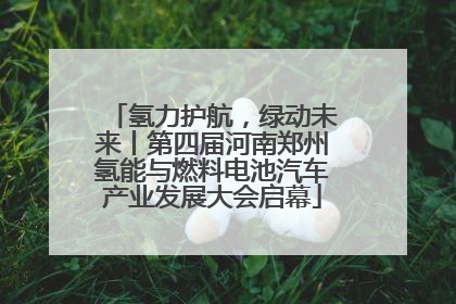 氢力护航，绿动未来丨第四届河南郑州氢能与燃料电池汽车产业发展大会启幕