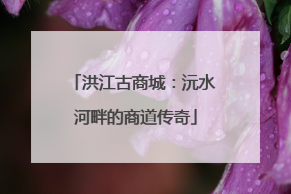洪江古商城：沅水河畔的商道传奇