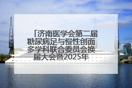 济南医学会第二届糖尿病足与慢性创面多学科联合委员会换届大会暨2025年学术年会成功举行