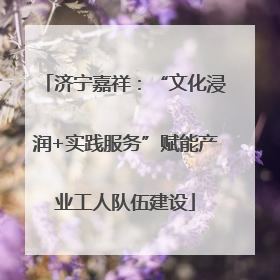 济宁嘉祥：“文化浸润+实践服务”赋能产业工人队伍建设