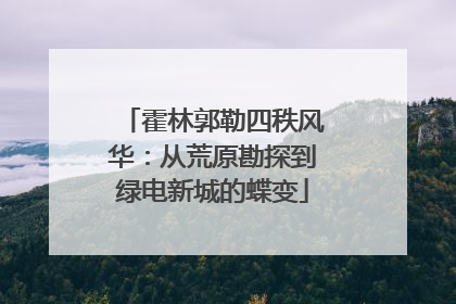霍林郭勒四秩风华：从荒原勘探到绿电新城的蝶变