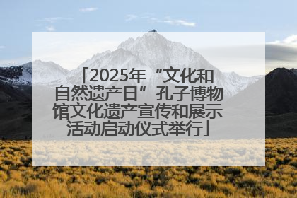 2025年“文化和自然遗产日”孔子博物馆文化遗产宣传和展示活动启动仪式举行