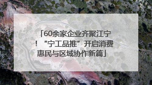 60余家企业齐聚江宁！“宁工品推”开启消费惠民与区域协作新篇